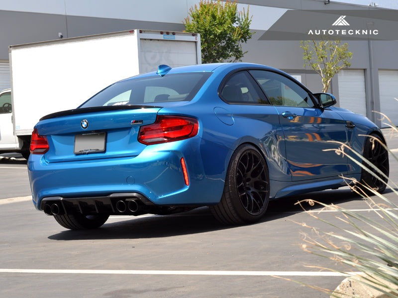 AutoTecknic Dry Carbon Competition Rear Diffuser - F87 M2 | M2 Competition-Exterior-Silicon Valley Bimmer