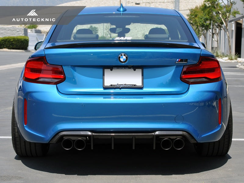 AutoTecknic Dry Carbon Competition Rear Diffuser - F87 M2 | M2 Competition-Exterior-Silicon Valley Bimmer