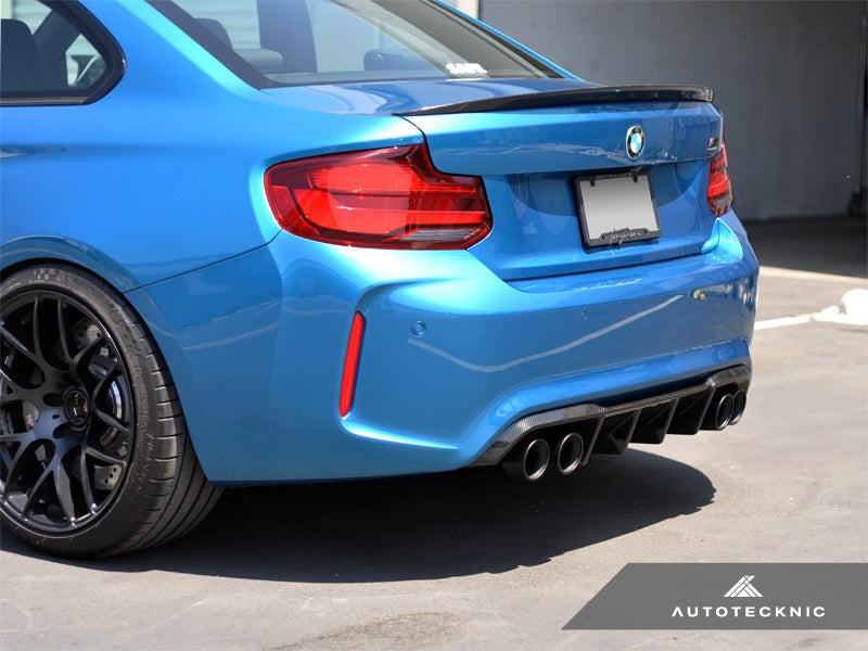 AutoTecknic Dry Carbon Competition Rear Diffuser - F87 M2 | M2 Competition-Exterior-Silicon Valley Bimmer