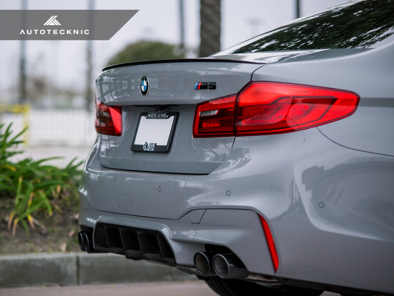 AutoTecknic Dry Carbon Competition Rear Diffuser - F90 M5-Exterior-Silicon Valley Bimmer