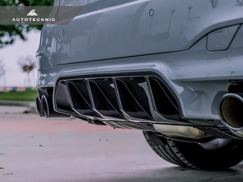 AutoTecknic Dry Carbon Competition Rear Diffuser - F90 M5-Exterior-Silicon Valley Bimmer