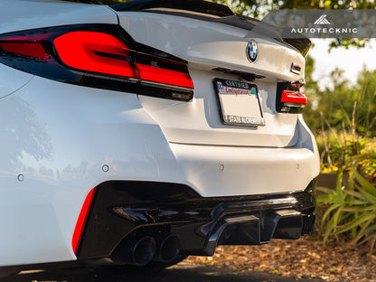 AutoTecknic Dry Carbon Competition Sport Rear Diffuser - F90 M5-Exterior-Silicon Valley Bimmer