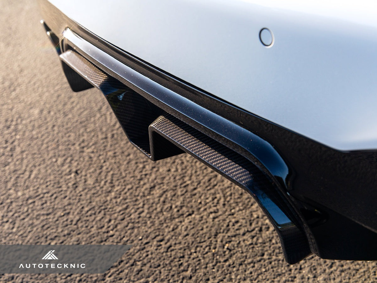 AutoTecknic Dry Carbon Competition Sport Rear Diffuser - F90 M5-Exterior-Silicon Valley Bimmer