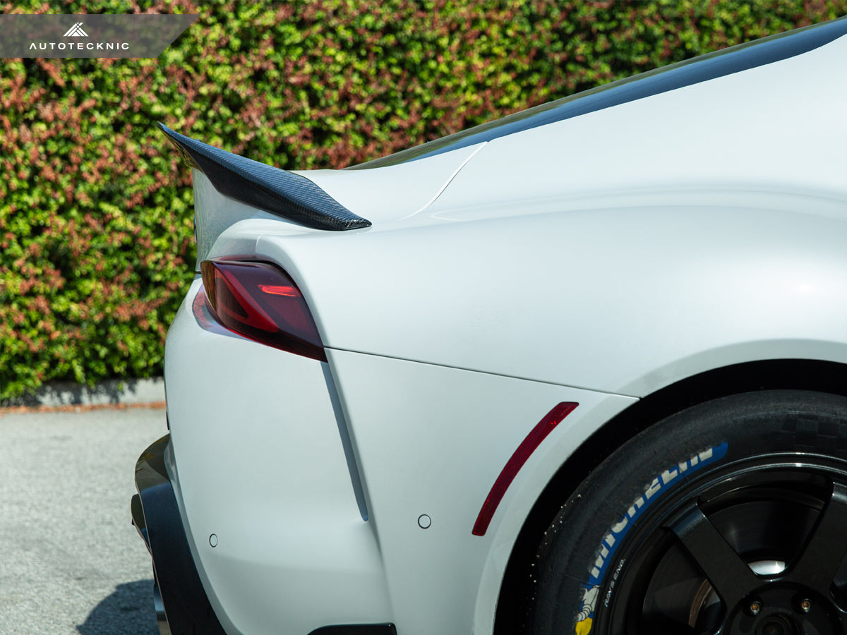 AutoTecknic Dry Carbon Competizione Trunk Spoiler - A90 Supra 2020-Up-Exterior-Silicon Valley Bimmer