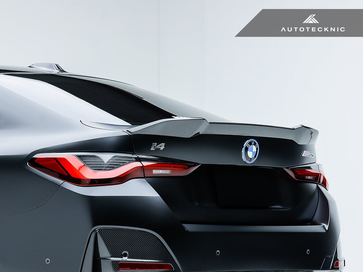 AutoTecknic Dry Carbon Competizione Trunk Spoiler - G26 4-Series Gran Coupe-Exterior-Silicon Valley Bimmer