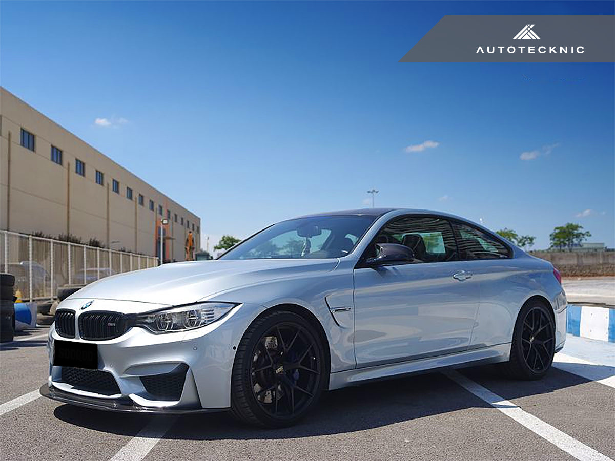AutoTecknic Dry Carbon Corsa Front Aero Lip - F80 M3 | F82/ F83 M4-Exterior-Silicon Valley Bimmer