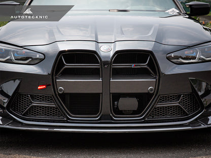 AutoTecknic Dry Carbon Corsa Front Bumper Lower Vent Set - G80 M3 | G82/ G83 M4