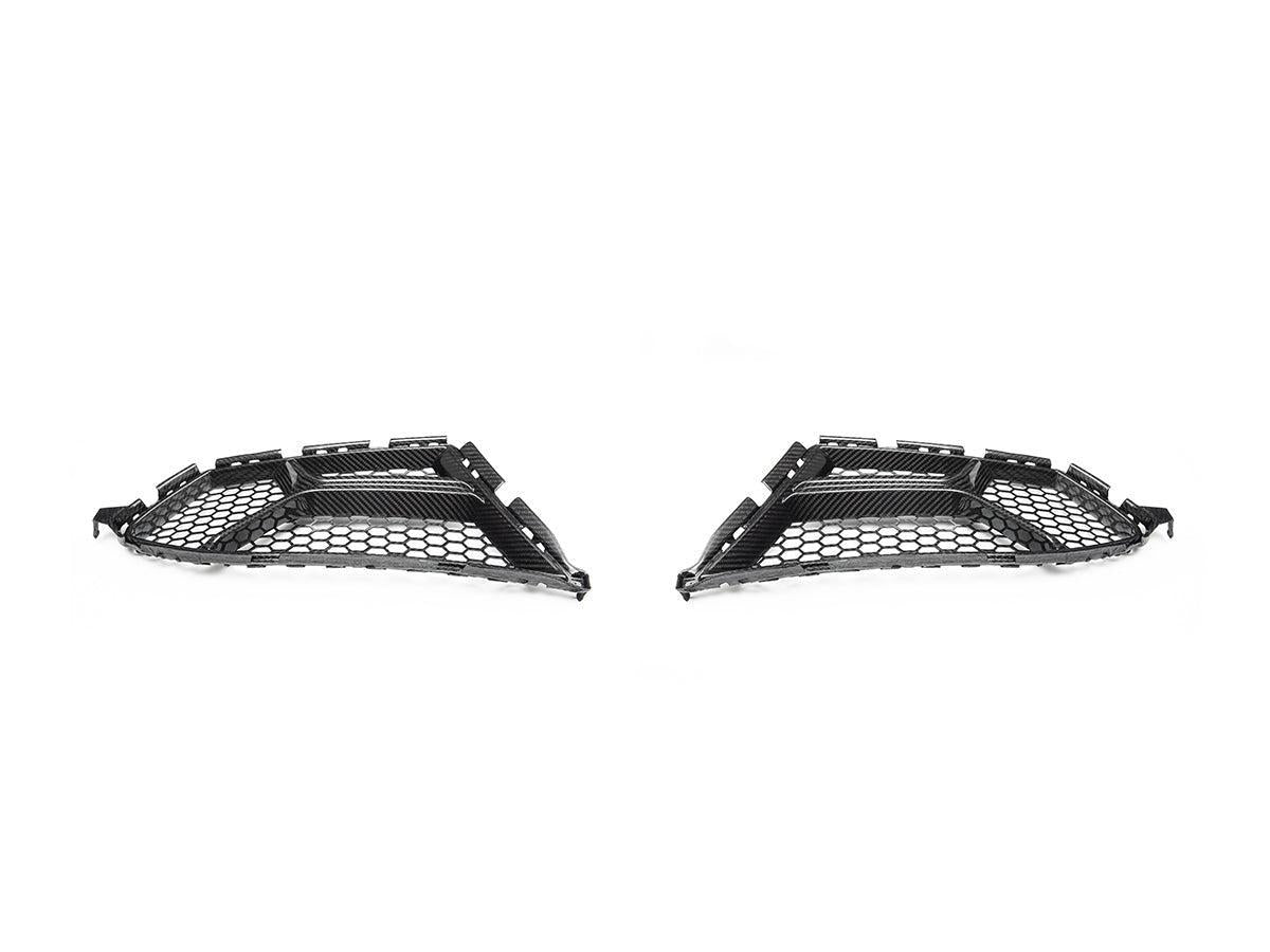 AutoTecknic Dry Carbon Corsa Front Bumper Lower Vent Set - G80 M3 | G82/ G83 M4