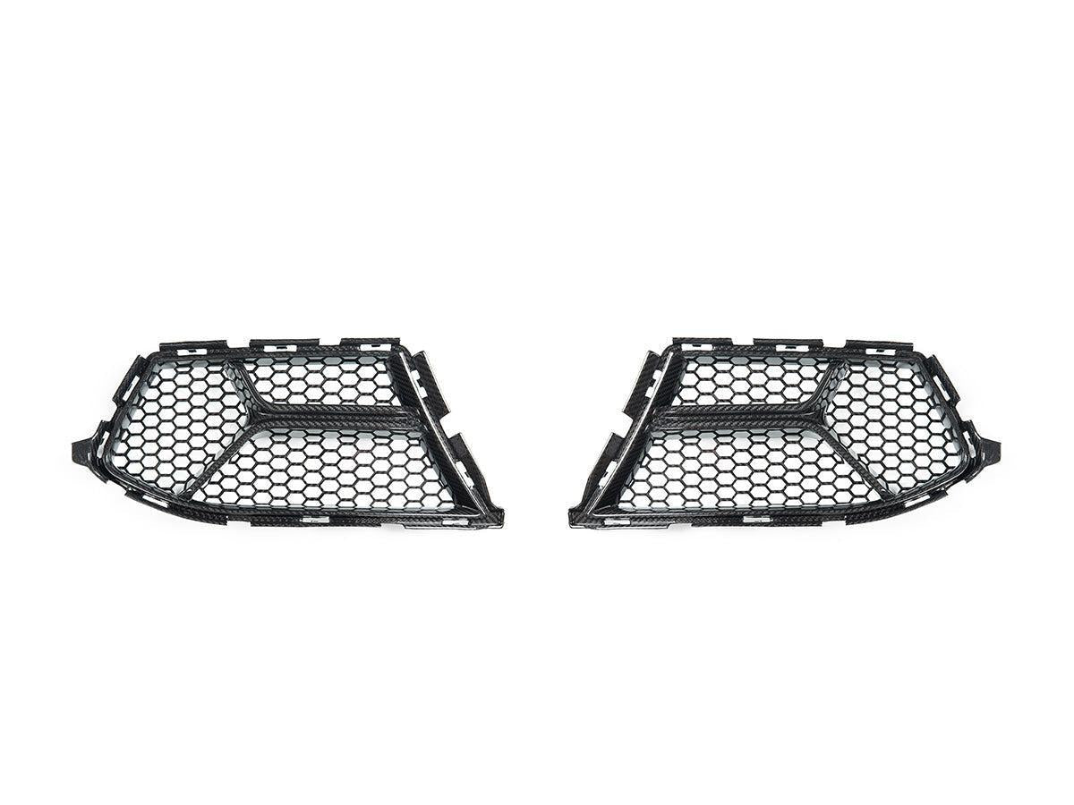 AutoTecknic Dry Carbon Corsa Front Bumper Lower Vent Set - G80 M3 | G82/ G83 M4