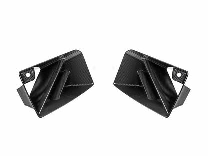 AutoTecknic Dry Carbon Corsa Front Bumper Lower Vent Set - G87 M2-Exterior-Silicon Valley Bimmer