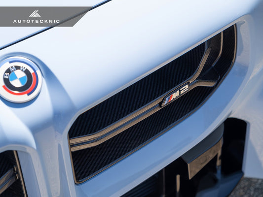 AutoTecknic Dry Carbon Corsa Front Grille - G87 M2-Exterior-Silicon Valley Bimmer