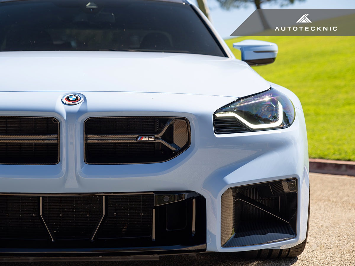 AutoTecknic Dry Carbon Corsa Front Grille - G87 M2-Exterior-Silicon Valley Bimmer