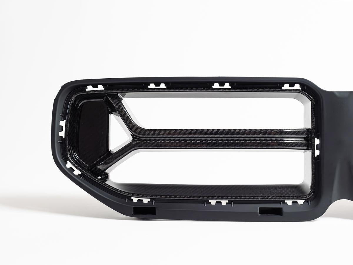AutoTecknic Dry Carbon Corsa Front Grille - G87 M2-Exterior-Silicon Valley Bimmer