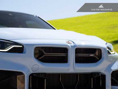 AutoTecknic Dry Carbon Corsa Front Grille - G87 M2-Exterior-Silicon Valley Bimmer
