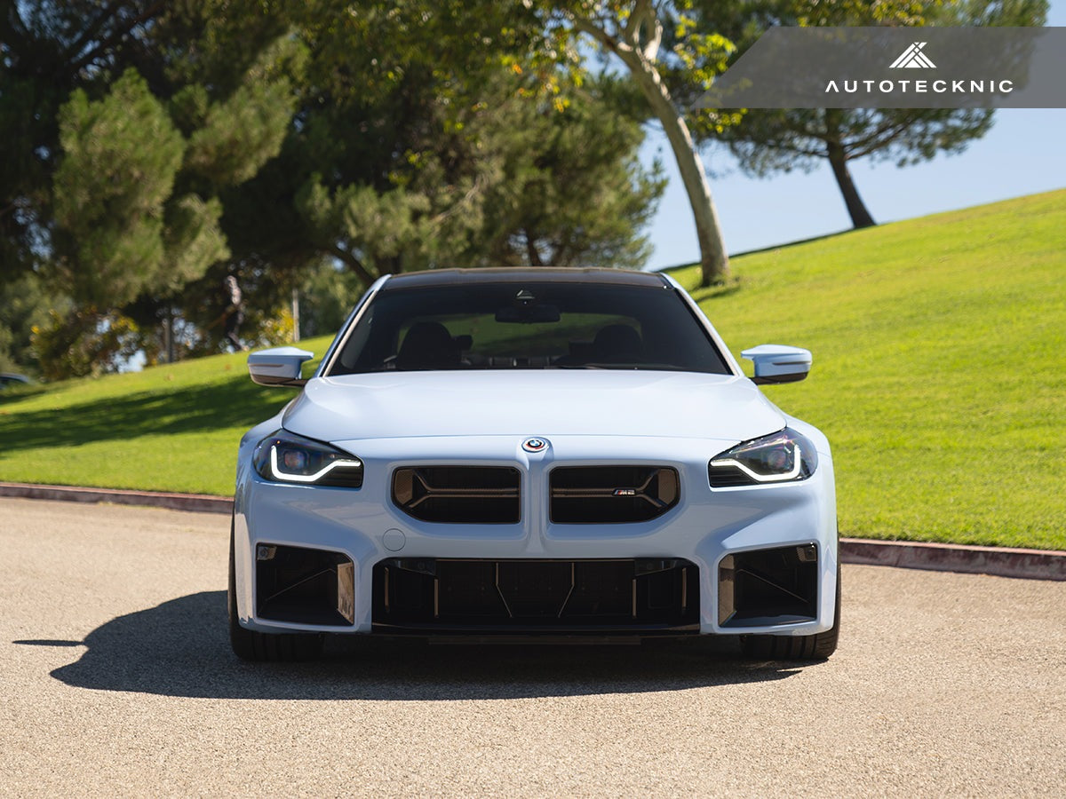 AutoTecknic Dry Carbon Corsa Front Grille - G87 M2-Exterior-Silicon Valley Bimmer