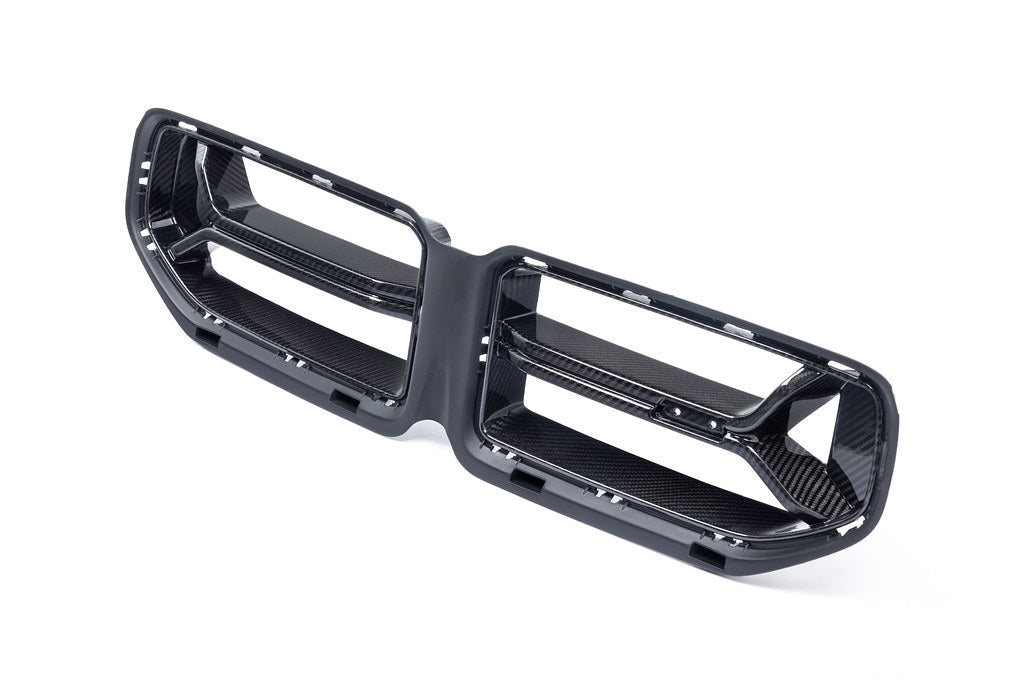 AutoTecknic Dry Carbon Corsa Front Grille - G87 M2-Exterior-Silicon Valley Bimmer