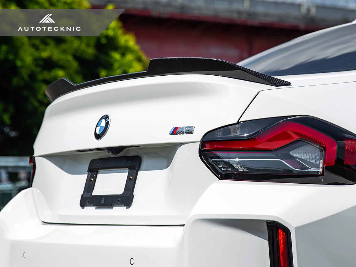 AutoTecknic Dry Carbon Corsa Trunk Spoiler - G87 M2-Exterior-Silicon Valley Bimmer