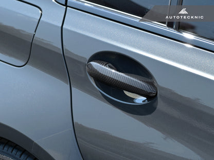 AutoTecknic Dry Carbon Door Handle Trim Set - F40 1-Series | F44 2-Series Gran Coupe-Exterior-Silicon Valley Bimmer