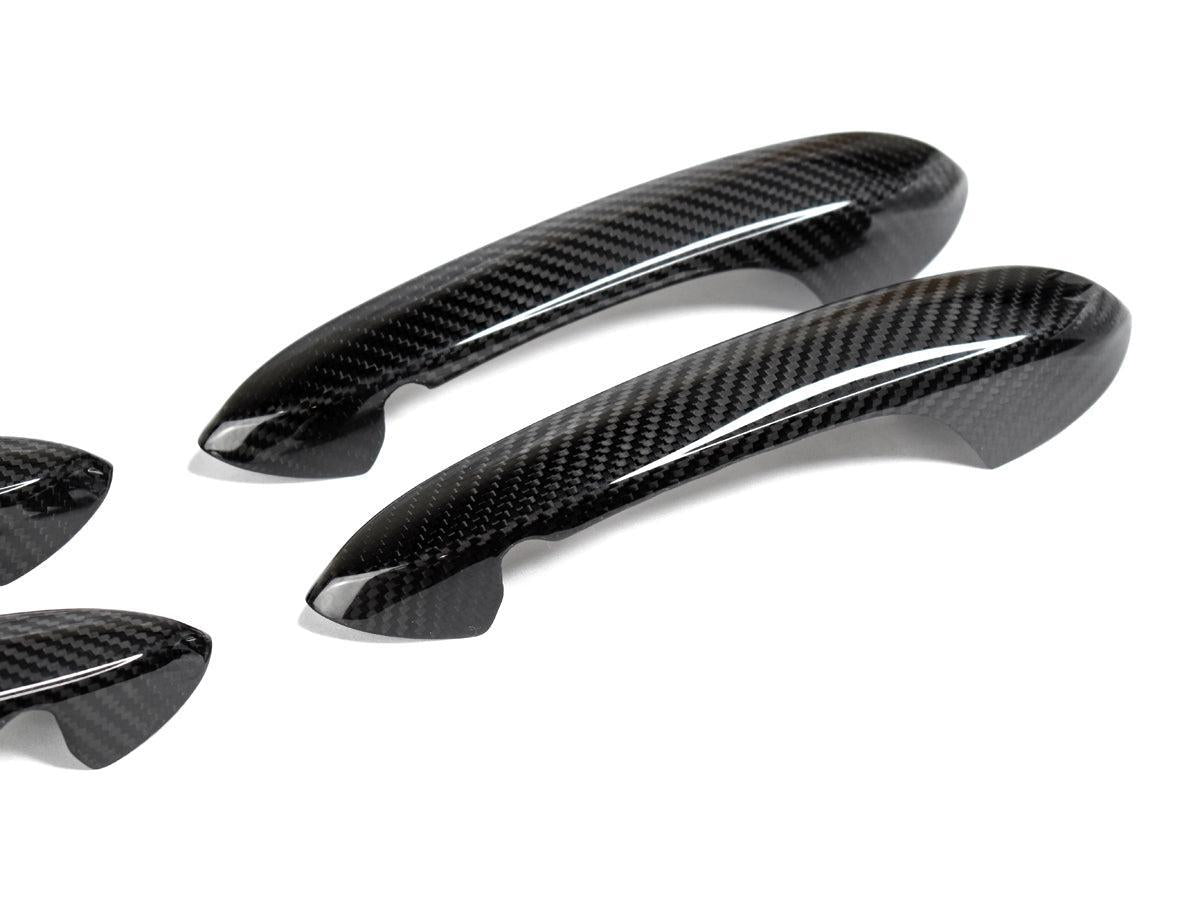AutoTecknic Dry Carbon Door Handle Trim Set - F90 M5-Exterior-Silicon Valley Bimmer