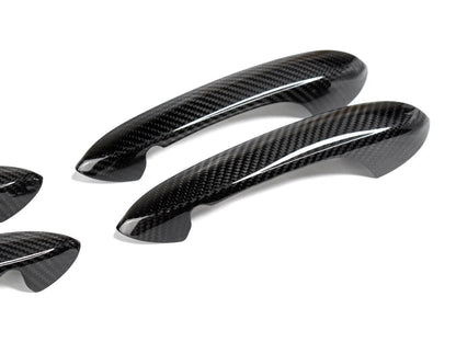 AutoTecknic Dry Carbon Door Handle Trim Set - F90 M5-Exterior-Silicon Valley Bimmer
