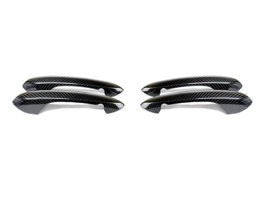 AutoTecknic Dry Carbon Door Handle Trim Set - F93 M8 Gran Coupe-Exterior-Silicon Valley Bimmer