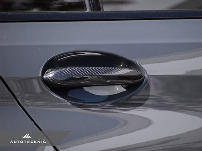 AutoTecknic Dry Carbon Door Handle Trim Set - G05 X5 | G06 X6 | G07 X7-Exterior-Silicon Valley Bimmer