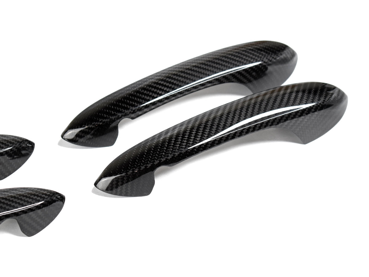 AutoTecknic Dry Carbon Door Handle Trim Set - G22 4-Series-Exterior-Silicon Valley Bimmer