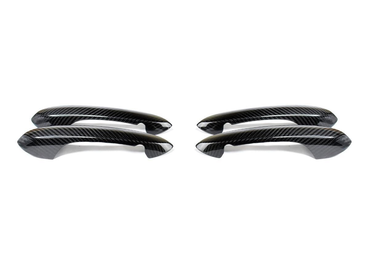 AutoTecknic Dry Carbon Door Handle Trim Set - G30 5-Series | G32 6-Series GT-Exterior-Silicon Valley Bimmer