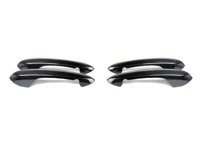 AutoTecknic Dry Carbon Door Handle Trim Set - G30 5-Series | G32 6-Series GT-Exterior-Silicon Valley Bimmer