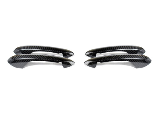 AutoTecknic Dry Carbon Door Handle Trim Set - G30 5-Series | G32 6-Series GT-Exterior-Silicon Valley Bimmer