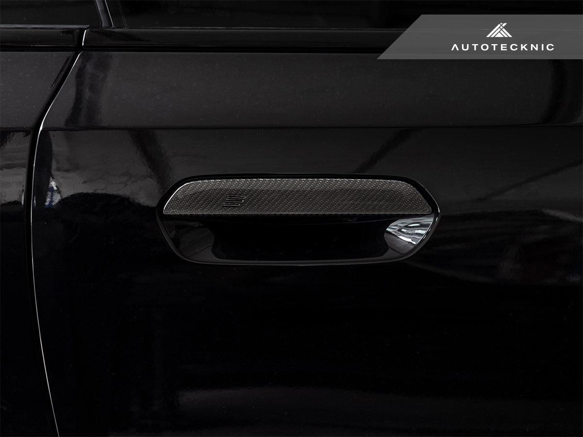 AutoTecknic Dry Carbon Door Handle Trim Set - G42 2-Series Coupe-Exterior-Silicon Valley Bimmer