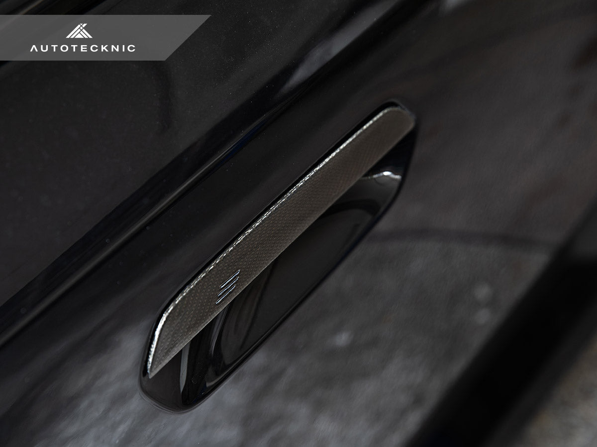 AutoTecknic Dry Carbon Door Handle Trim Set - G42 2-Series Coupe-Exterior-Silicon Valley Bimmer