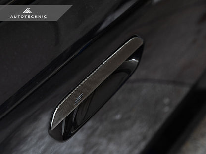 AutoTecknic Dry Carbon Door Handle Trim Set - G42 2-Series Coupe-Exterior-Silicon Valley Bimmer