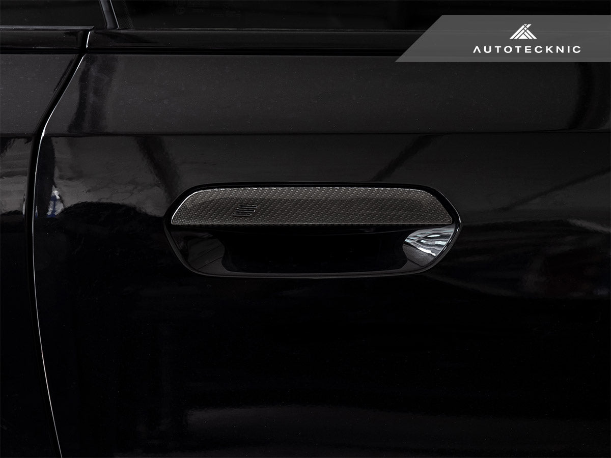 AutoTecknic Dry Carbon Door Handle Trim Set - G87 M2-Exterior-Silicon Valley Bimmer