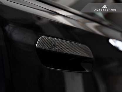 AutoTecknic Dry Carbon Door Handle Trim Set - G87 M2-Exterior-Silicon Valley Bimmer