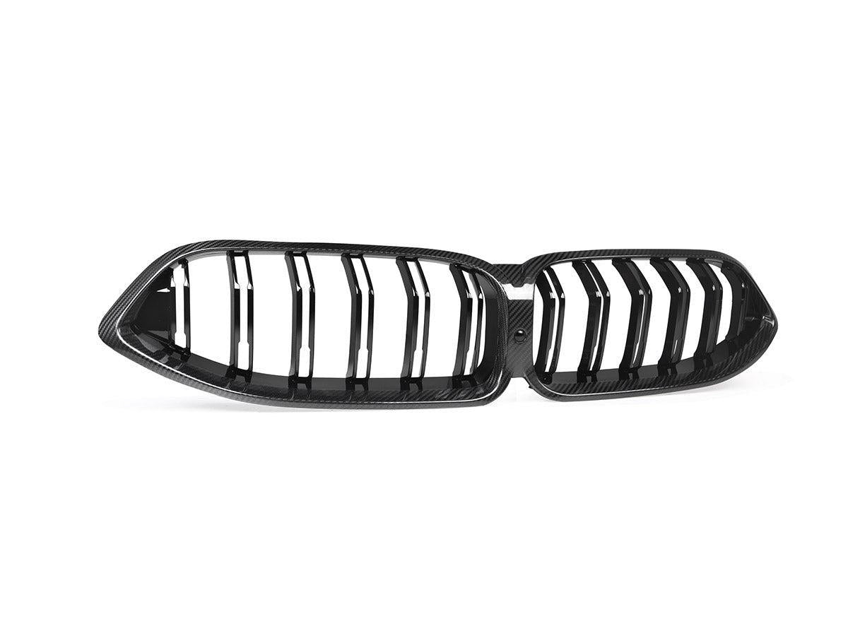 AutoTecknic Dry Carbon Dual-Slats Front Grille - F91/ F92/ F93 M8-Exterior-Silicon Valley Bimmer