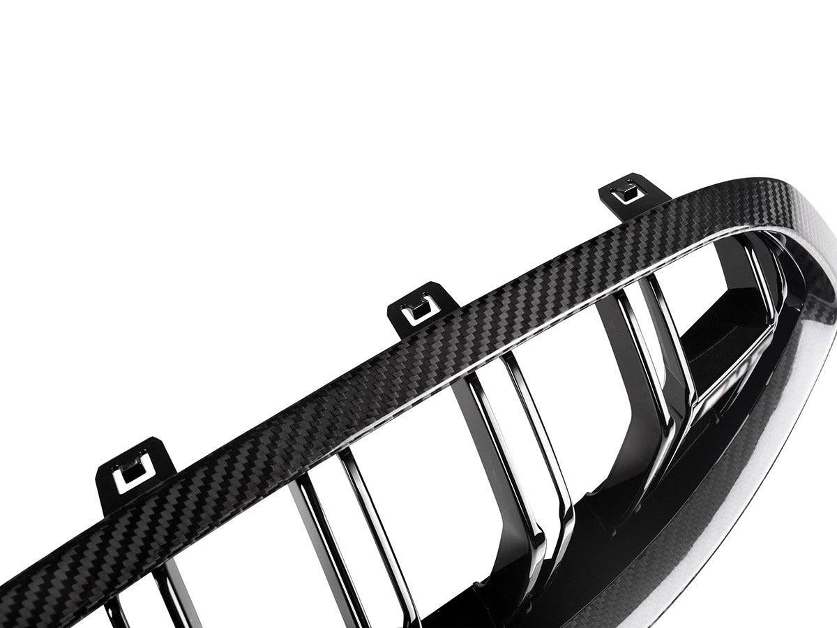 AutoTecknic Dry Carbon Dual-Slats Front Grille - F91/ F92/ F93 M8-Exterior-Silicon Valley Bimmer