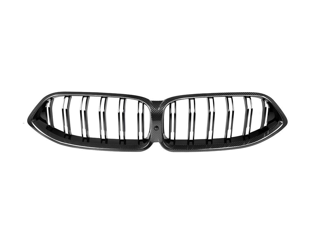 AutoTecknic Dry Carbon Dual-Slats Front Grille - F91/ F92/ F93 M8-Exterior-Silicon Valley Bimmer