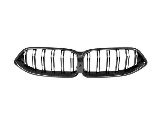 AutoTecknic Dry Carbon Dual-Slats Front Grille - F91/ F92/ F93 M8-Exterior-Silicon Valley Bimmer