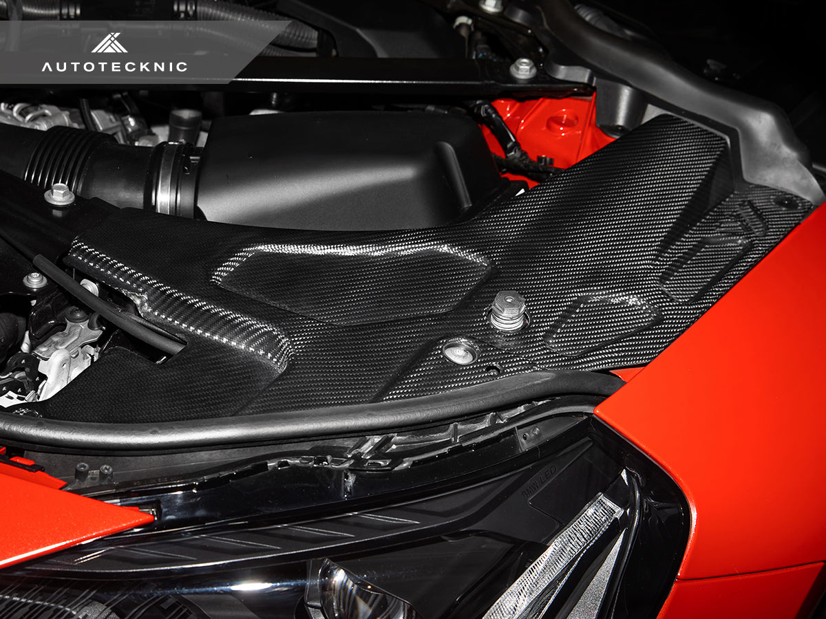 AutoTecknic Dry Carbon Engine Bay Trim Set - G87 M2-Exterior-Silicon Valley Bimmer