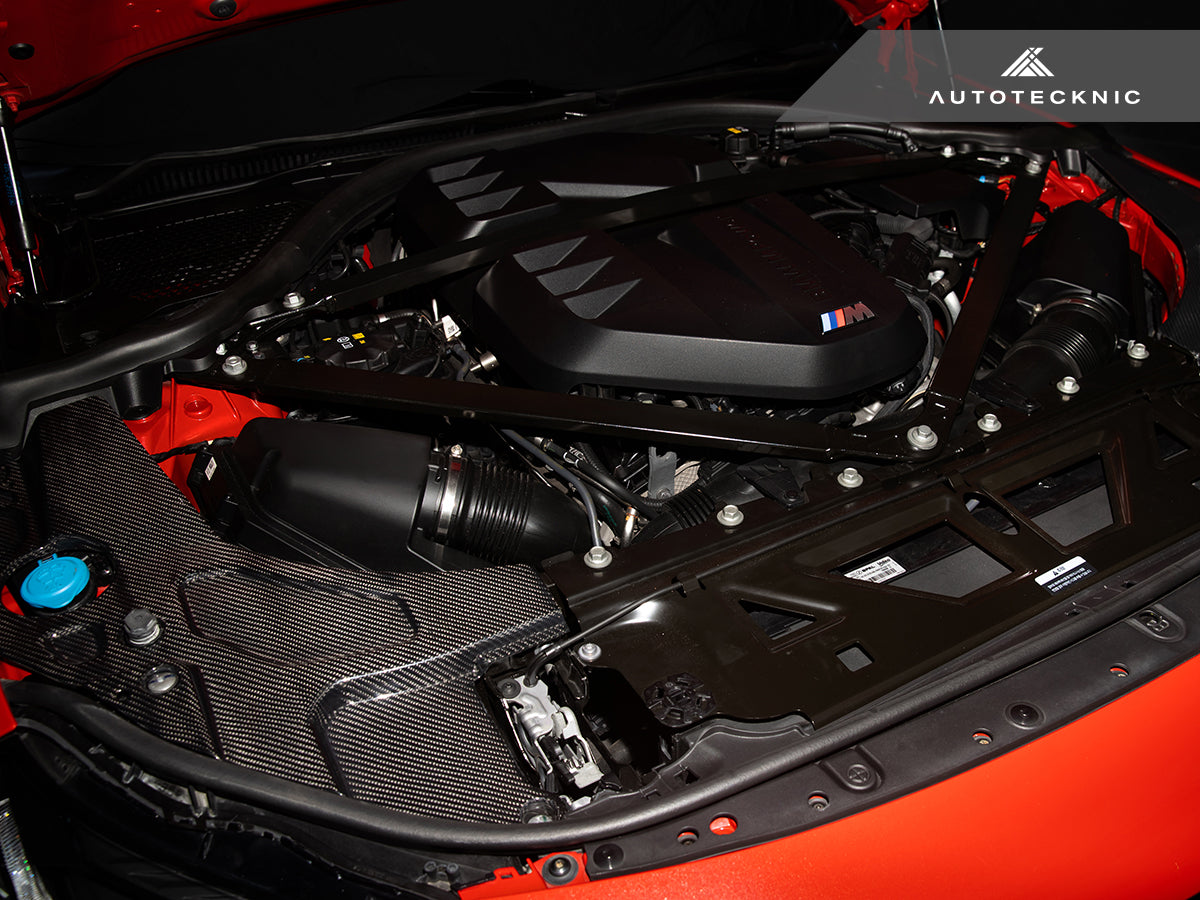 AutoTecknic Dry Carbon Engine Bay Trim Set - G87 M2-Exterior-Silicon Valley Bimmer