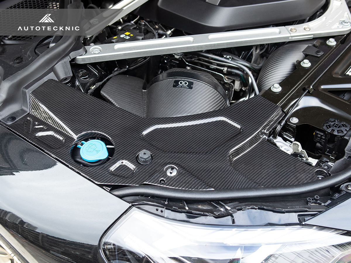 AutoTecknic Dry Carbon Engine Bay Trim Set - G87 M2-Exterior-Silicon Valley Bimmer