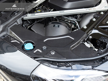 AutoTecknic Dry Carbon Engine Bay Trim Set - G87 M2-Exterior-Silicon Valley Bimmer