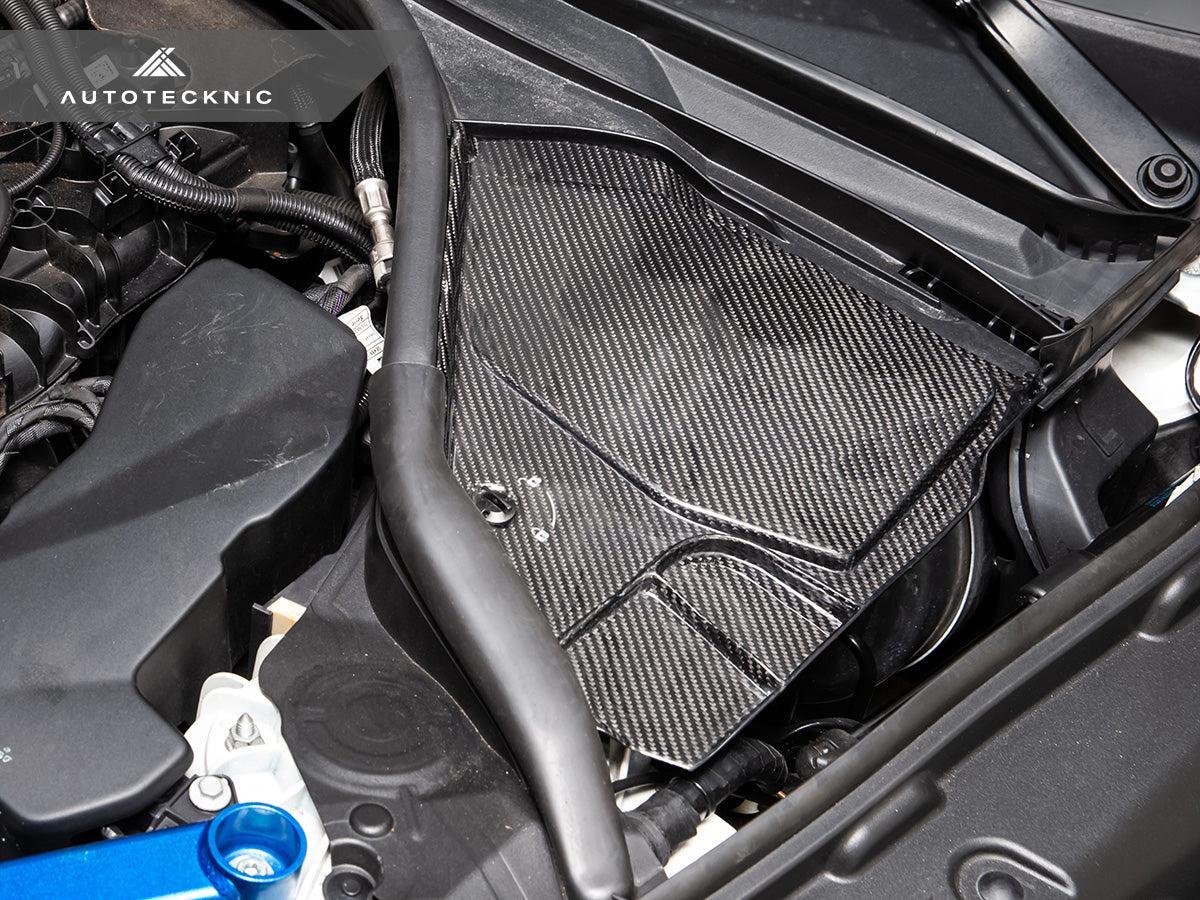 AutoTecknic Dry Carbon Engine Cowl Panel Trim Set - BMW G29 Z4-Engine-Silicon Valley Bimmer