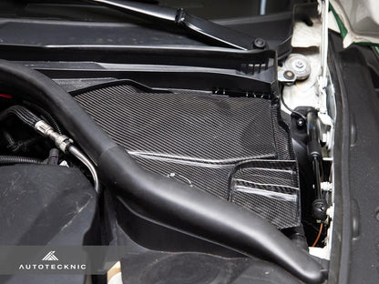 AutoTecknic Dry Carbon Engine Cowl Panel Trim Set - BMW G29 Z4-Engine-Silicon Valley Bimmer