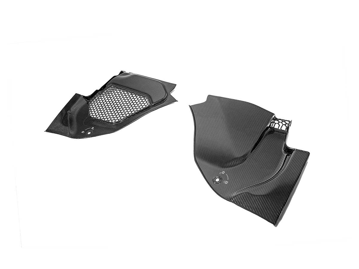 AutoTecknic Dry Carbon Engine Cowl Panel Trim Set - F90 M5-Exterior-Silicon Valley Bimmer