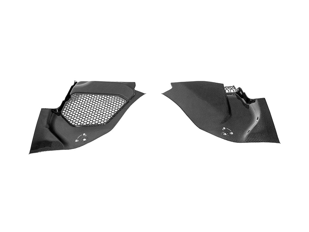 AutoTecknic Dry Carbon Engine Cowl Panel Trim Set - F90 M5-Exterior-Silicon Valley Bimmer