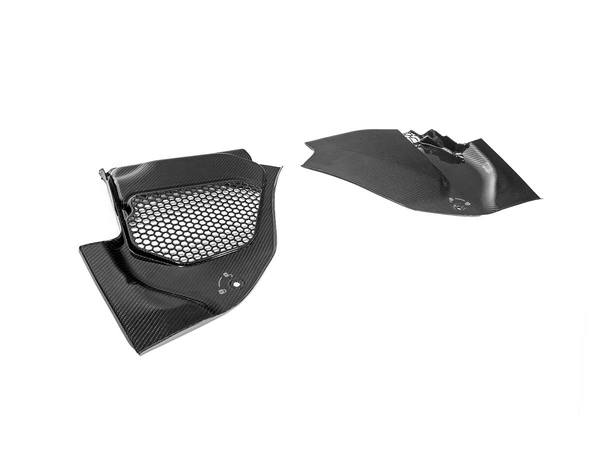 AutoTecknic Dry Carbon Engine Cowl Panel Trim Set - F90 M5-Exterior-Silicon Valley Bimmer