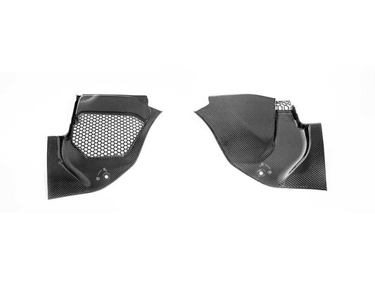 AutoTecknic Dry Carbon Engine Cowl Panel Trim Set - F90 M5-Exterior-Silicon Valley Bimmer