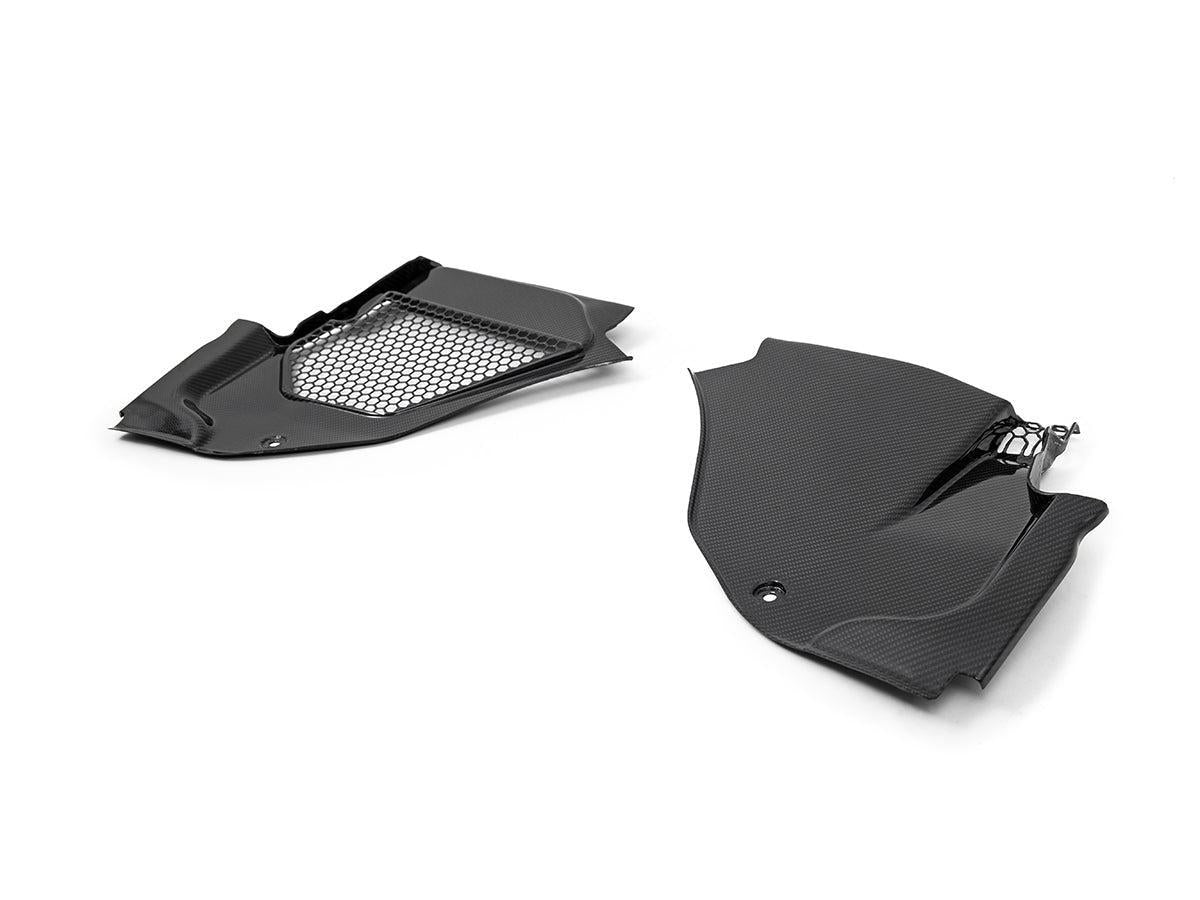AutoTecknic Dry Carbon Engine Cowl Panel Trim Set - F91/ F92/ F93 M8-Exterior-Silicon Valley Bimmer